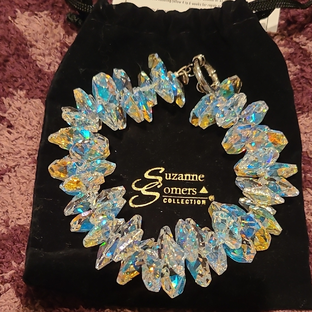 Suzanne Somers Crystal Bracelet